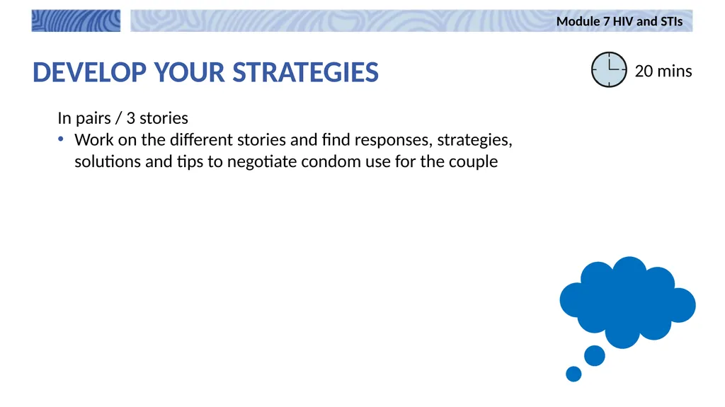 7 Module 7 HIV and STIs Integrating harm reduction - slide 16 of 20