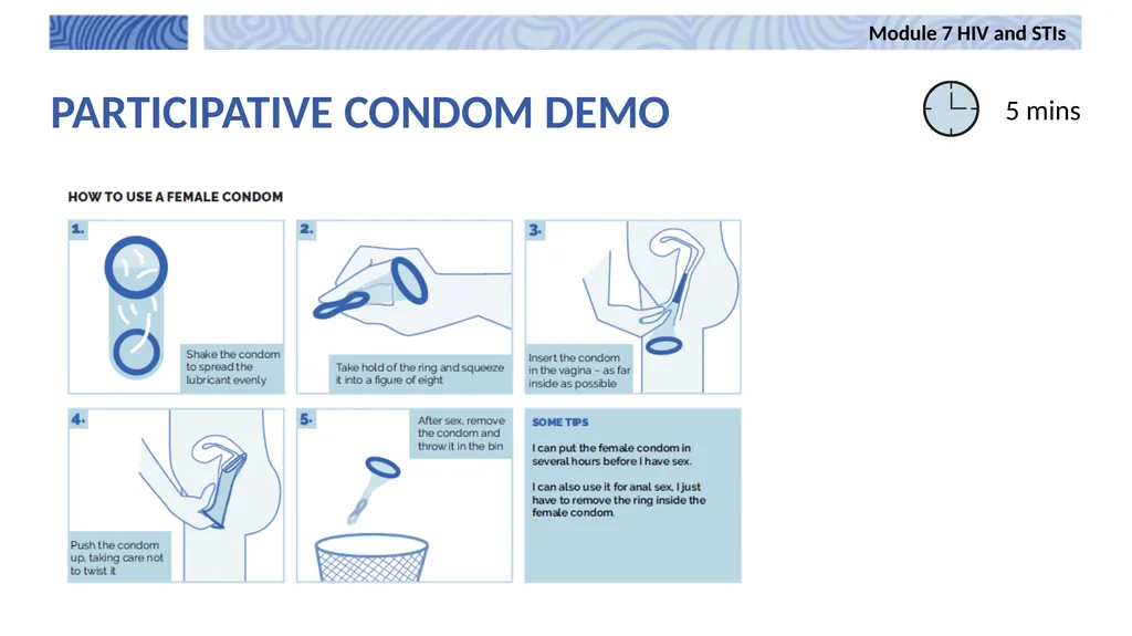 7 Module 7 HIV and STIs Integrating harm reduction - slide 19 of 20