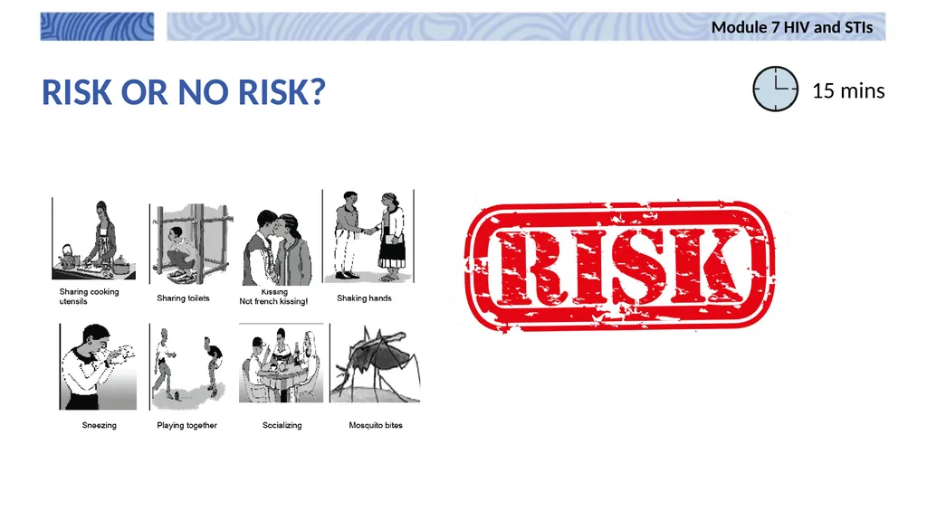 7 Module 7 HIV and STIs Integrating harm reduction - slide 5 of 20