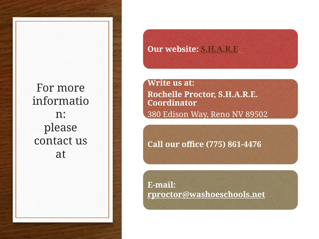 S.H.A.R.E. Parent Preview for MS (6th, 7th & 8th) - slide 11 of 12