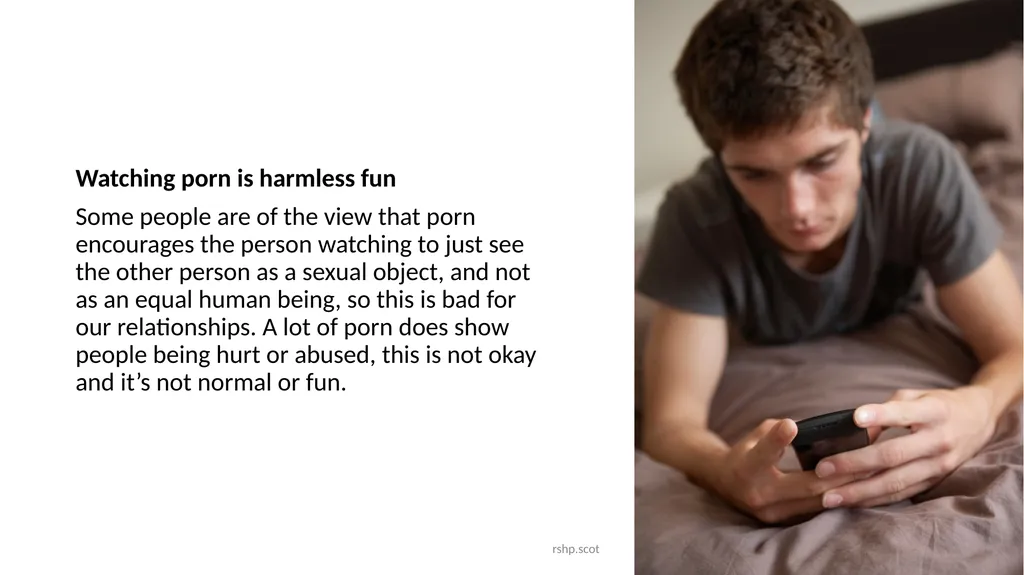 Pornography: What is it? What harm does it do? I - slide 6 of 30