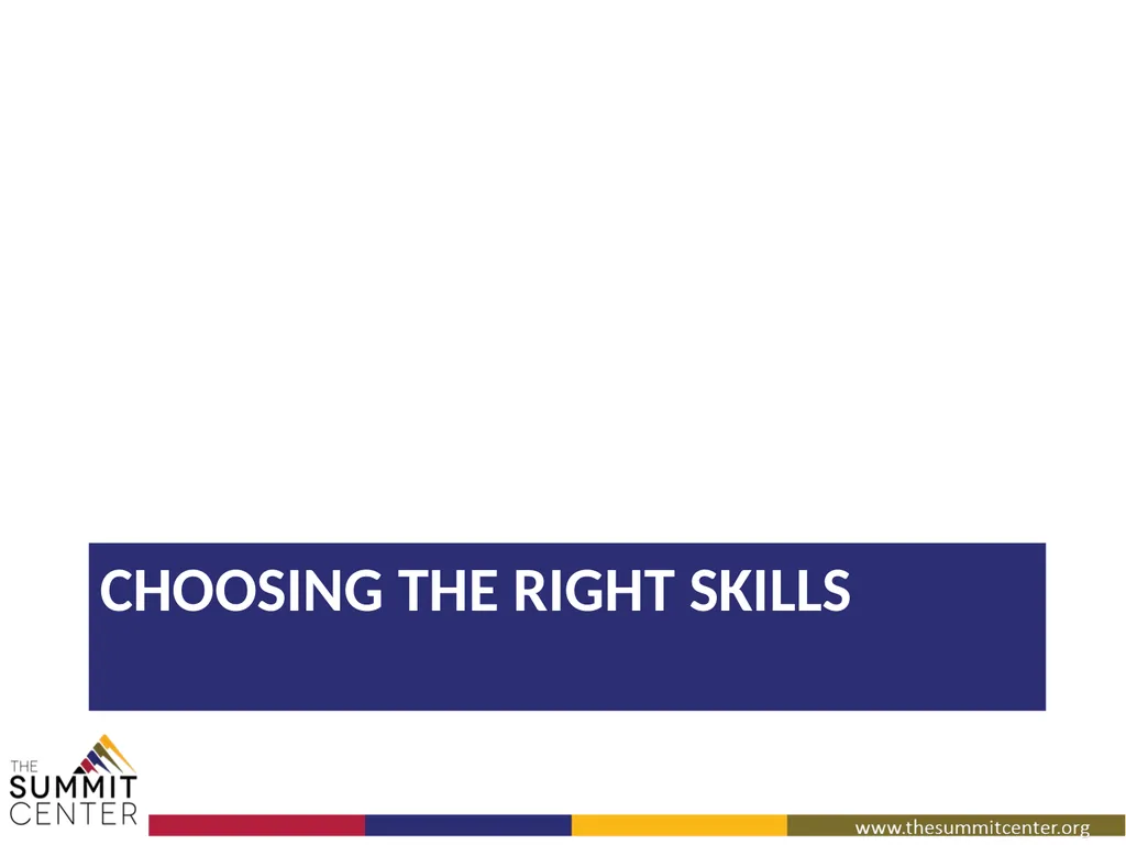 Striving for Independence: Teaching Self-Help - slide 10 of 40