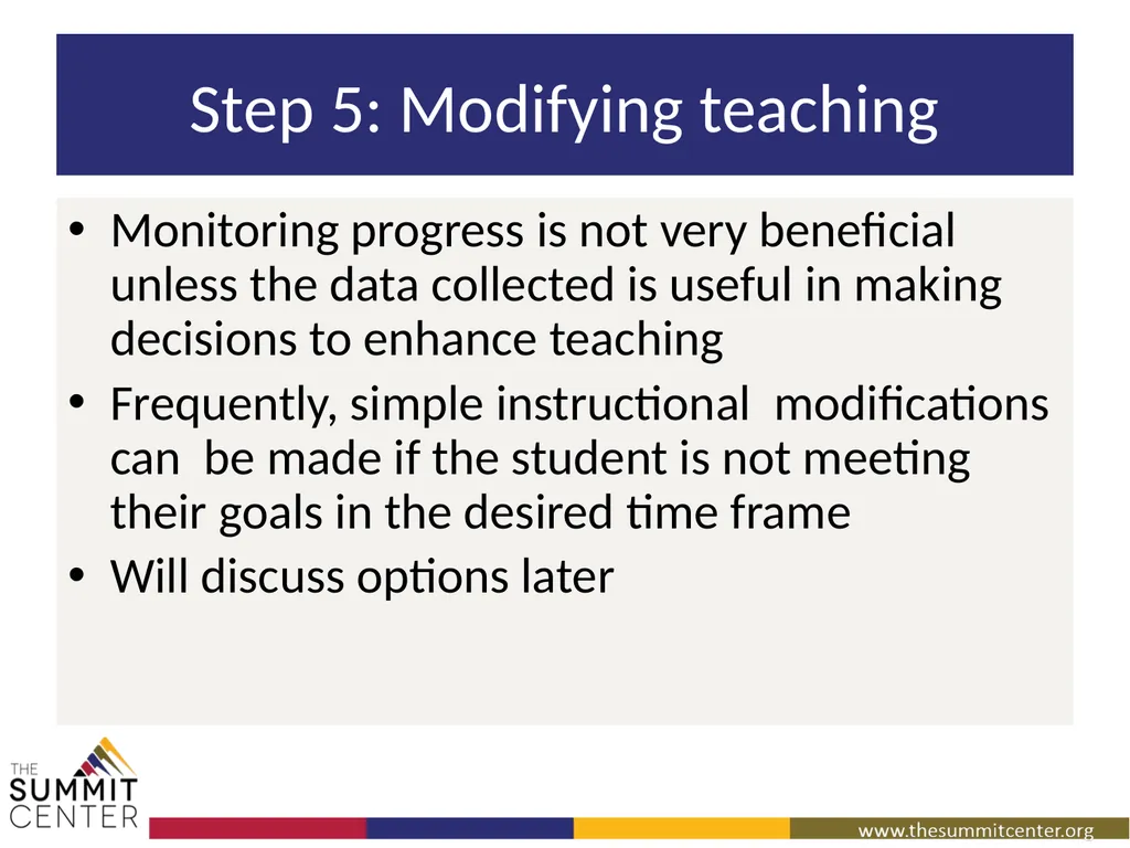 Striving for Independence: Teaching Self-Help - slide 37 of 40