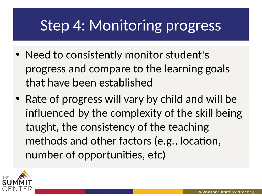 Striving for Independence: Teaching Self-Help - slide 35 of 40