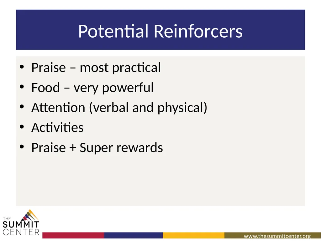 Striving for Independence: Teaching Self-Help - slide 17 of 40