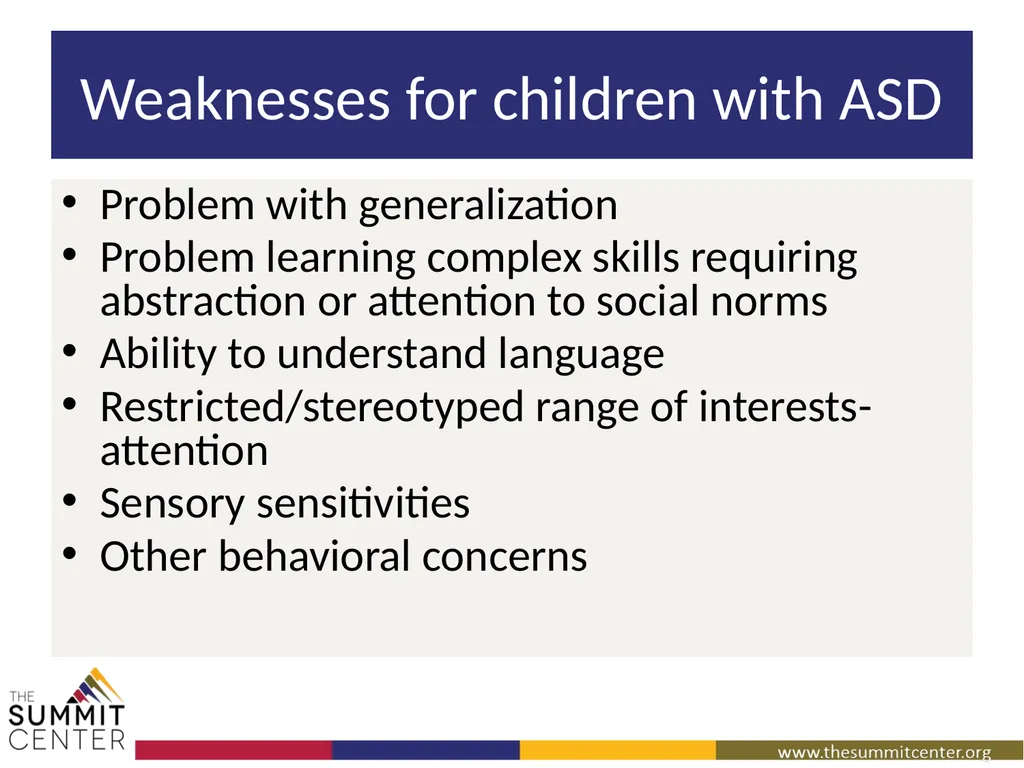 Striving for Independence: Teaching Self-Help - slide 6 of 40
