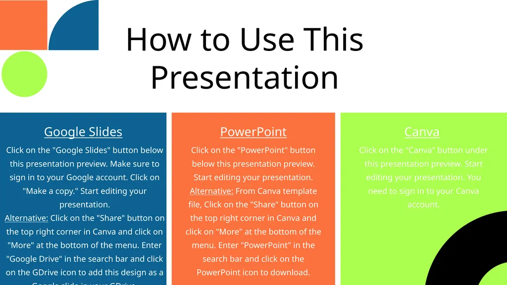 Modern THESIS DEFENSE How to Use This Presentation - slide 2 of 22