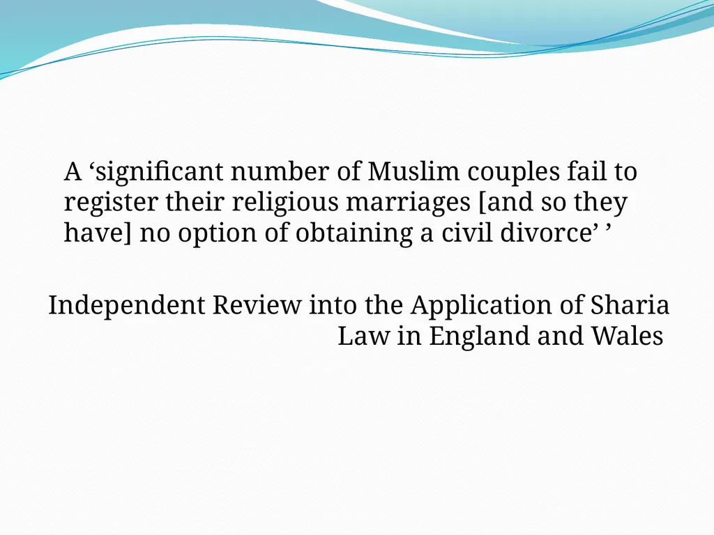 Three Problems with Marriage Law Professor Russell - slide 18 of 57