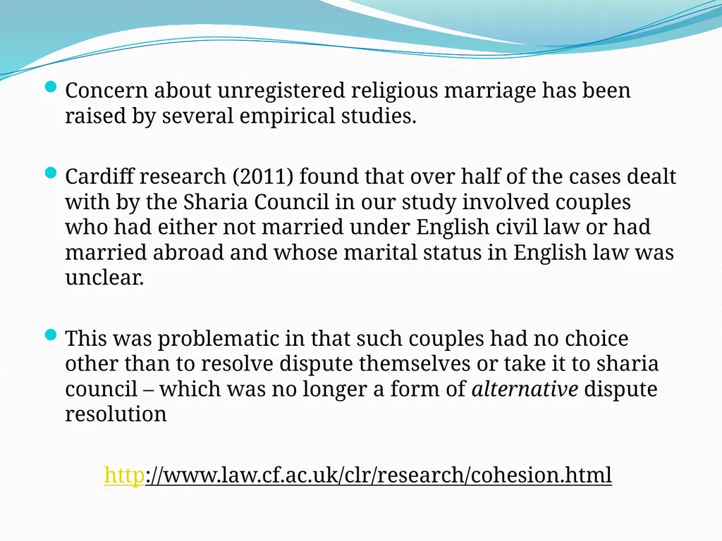 Three Problems with Marriage Law Professor Russell - slide 16 of 57