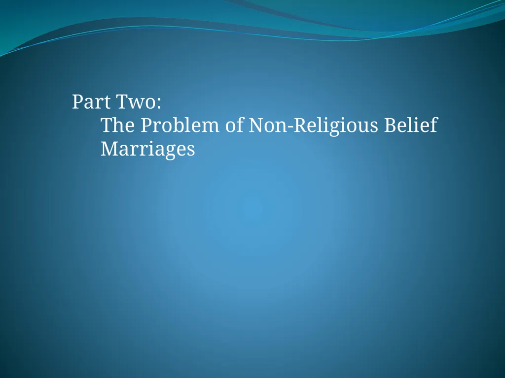 Three Problems with Marriage Law Professor Russell - slide 28 of 57