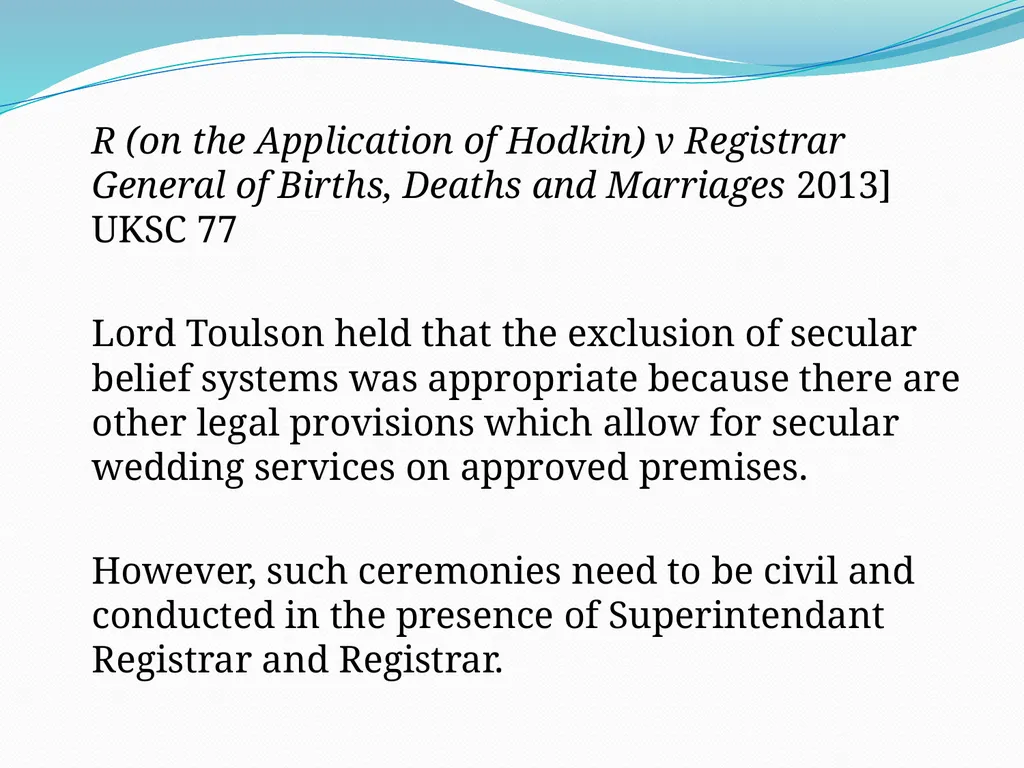 Three Problems with Marriage Law Professor Russell - slide 32 of 57