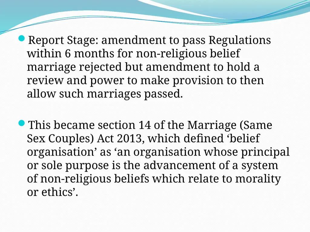 Three Problems with Marriage Law Professor Russell - slide 36 of 57
