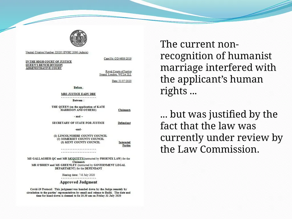 Three Problems with Marriage Law Professor Russell - slide 42 of 57
