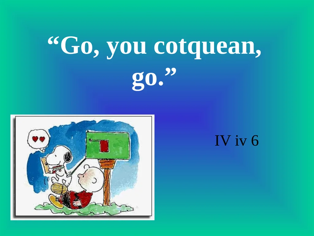 What is this stuff? Shakespeare’s Quotable Quotes - slide 17 of 23