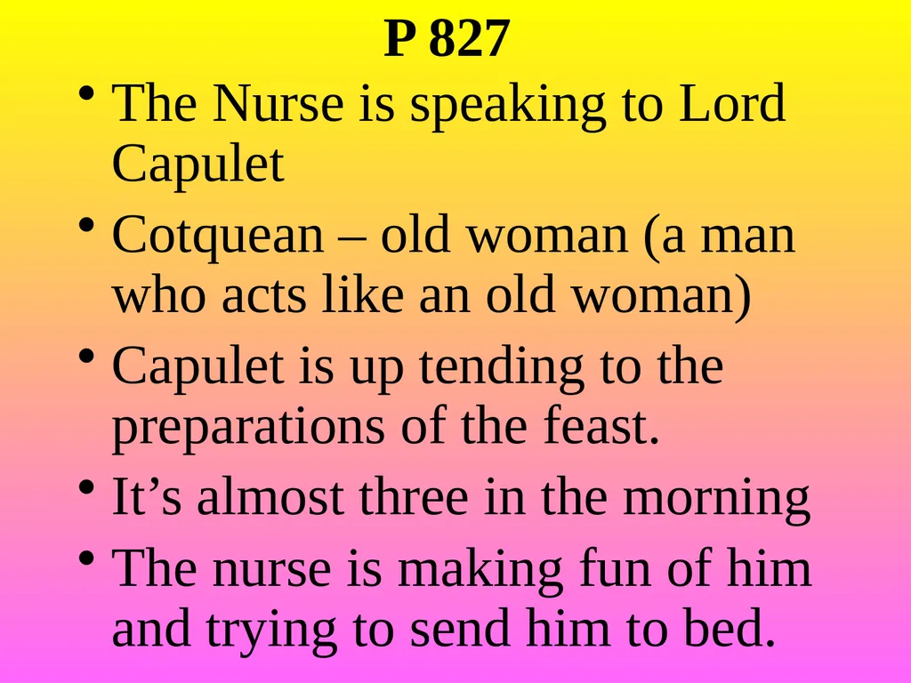 What is this stuff? Shakespeare’s Quotable Quotes - slide 18 of 23