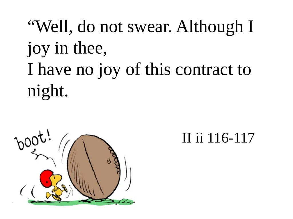 What is this stuff? Shakespeare’s Quotable Quotes - slide 15 of 23
