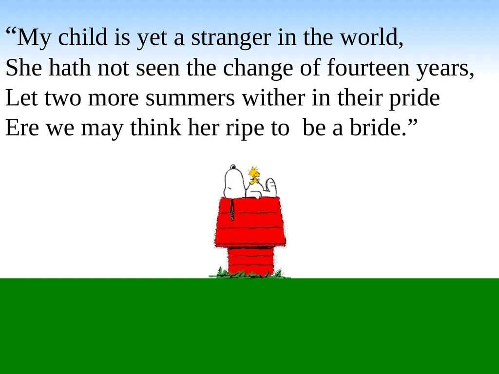 What is this stuff? Shakespeare’s Quotable Quotes - slide 2 of 23
