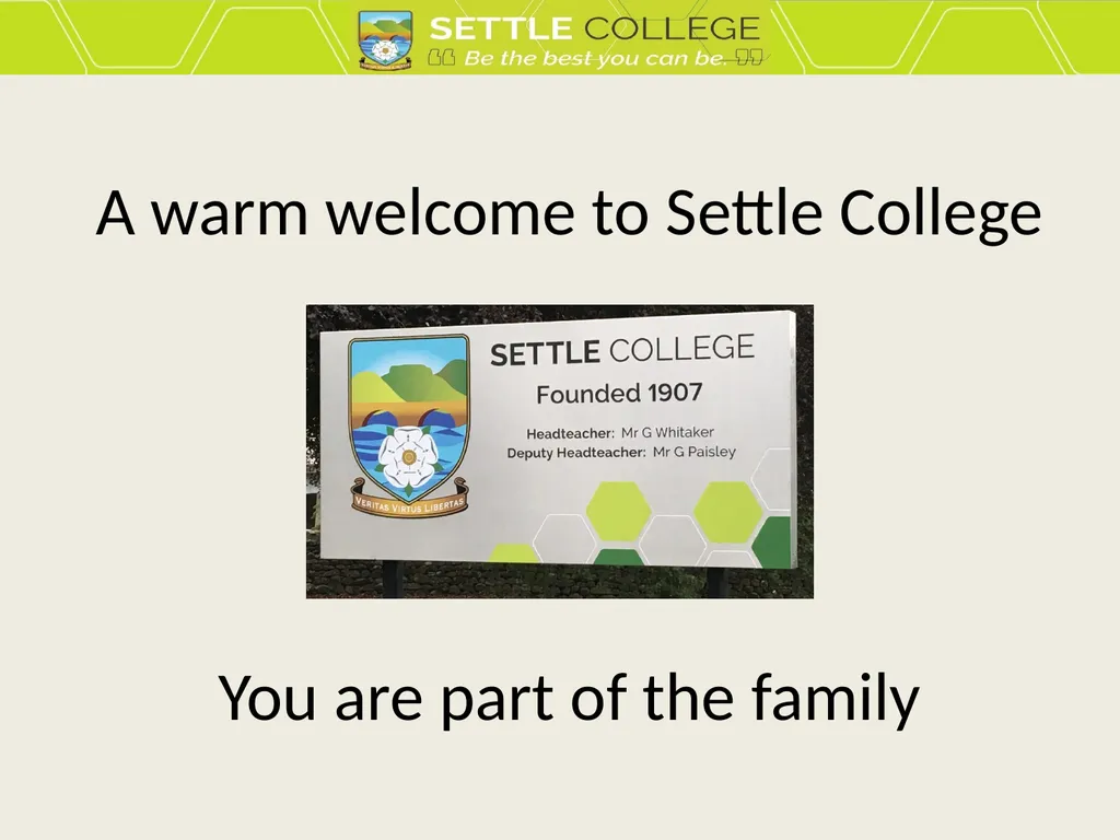 Year 7 Transfer Evening 2024 (This PowerPoint is - slide 2 of 32