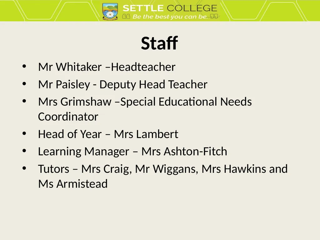 Year 7 Transfer Evening 2024 (This PowerPoint is - slide 4 of 32