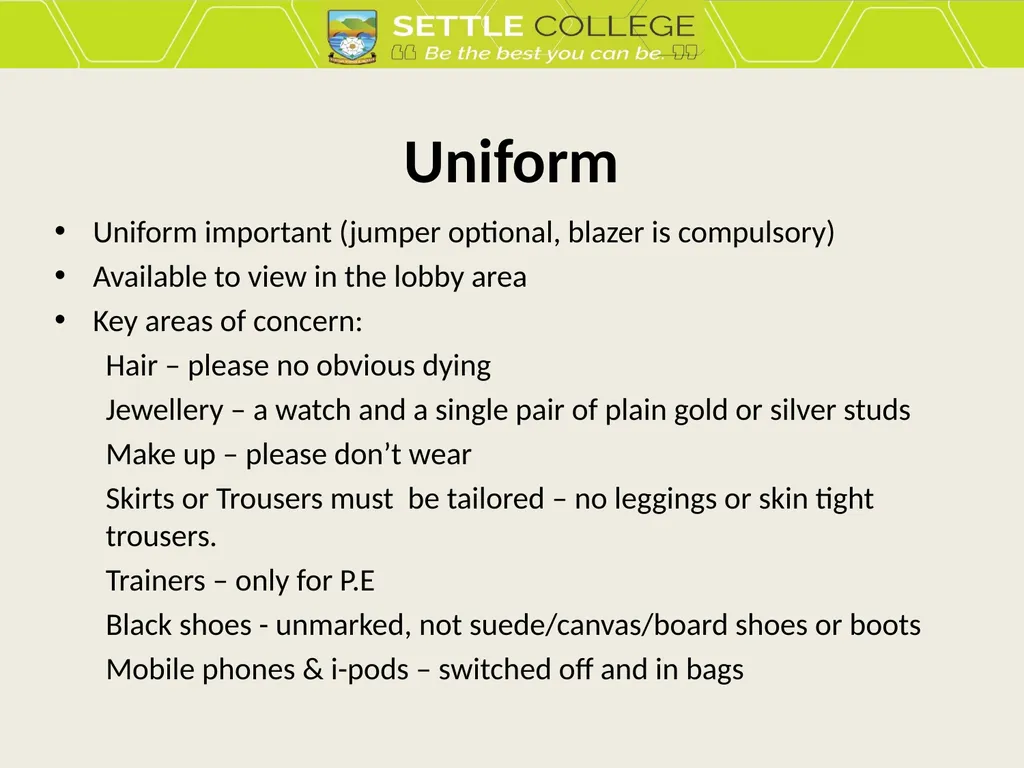 Year 7 Transfer Evening 2024 (This PowerPoint is - slide 26 of 32