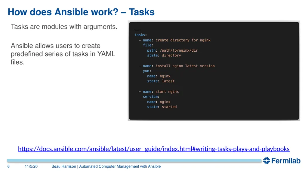 Automated Computer Management with Ansible Beau - slide 6 of 15
