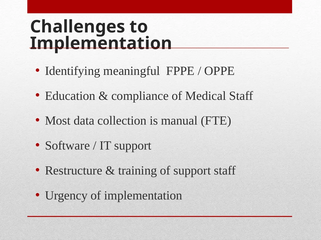Professional Performance Evaluation FPPE & OPPE - slide 47 of 53
