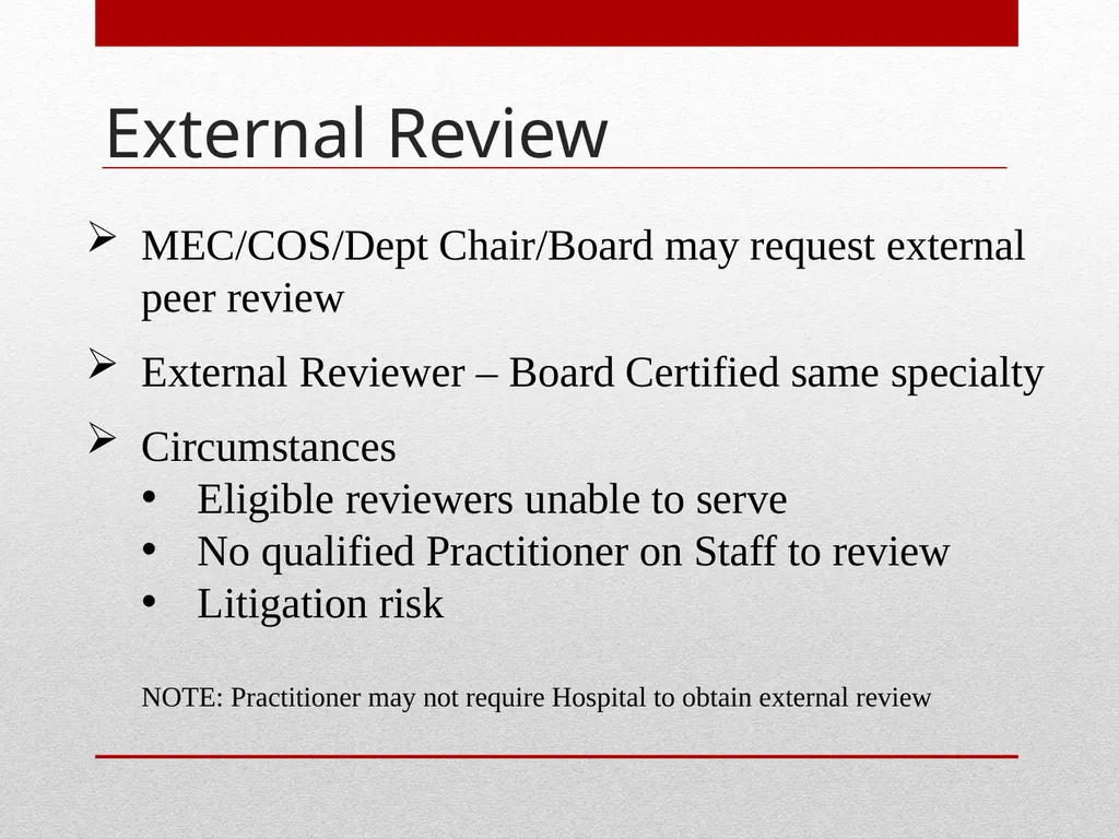 Professional Performance Evaluation FPPE & OPPE - slide 49 of 53