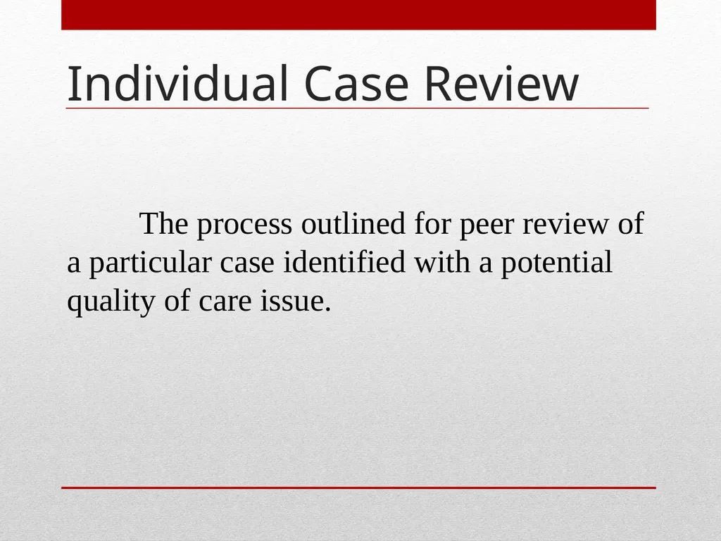Professional Performance Evaluation FPPE & OPPE - slide 12 of 53