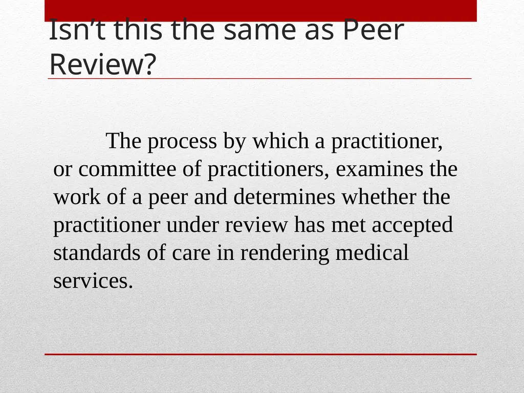 Professional Performance Evaluation FPPE & OPPE - slide 10 of 53