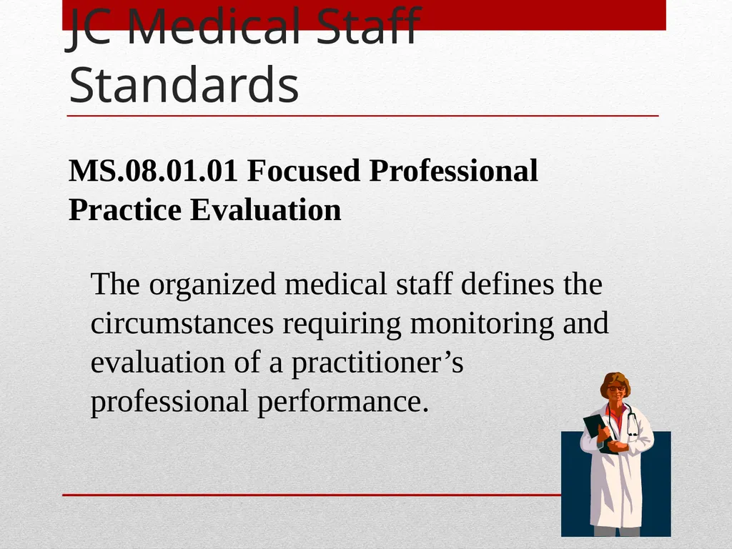 Professional Performance Evaluation FPPE & OPPE - slide 4 of 53