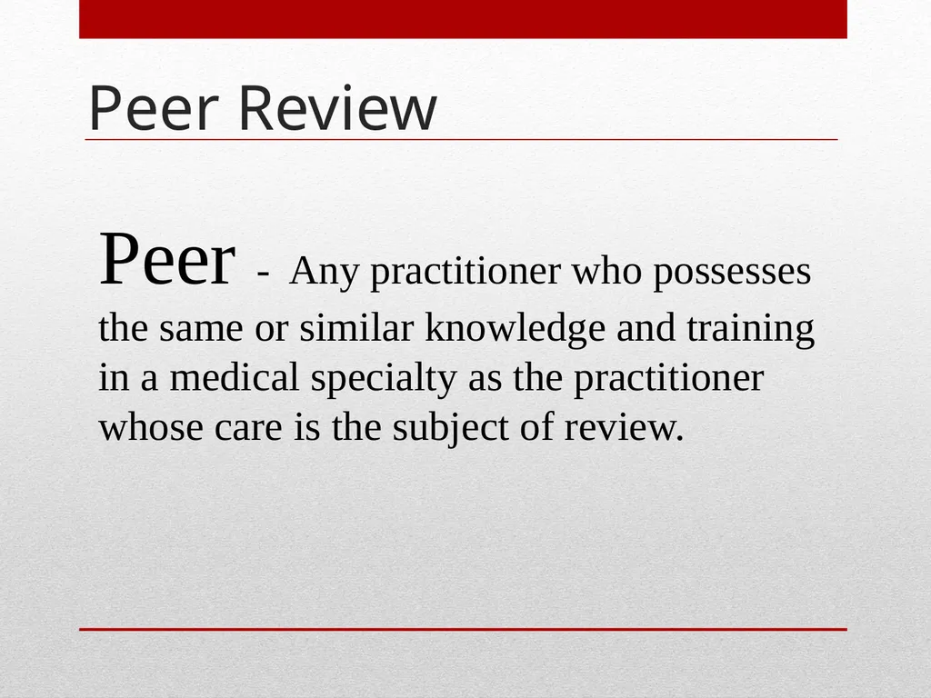 Professional Performance Evaluation FPPE & OPPE - slide 13 of 53