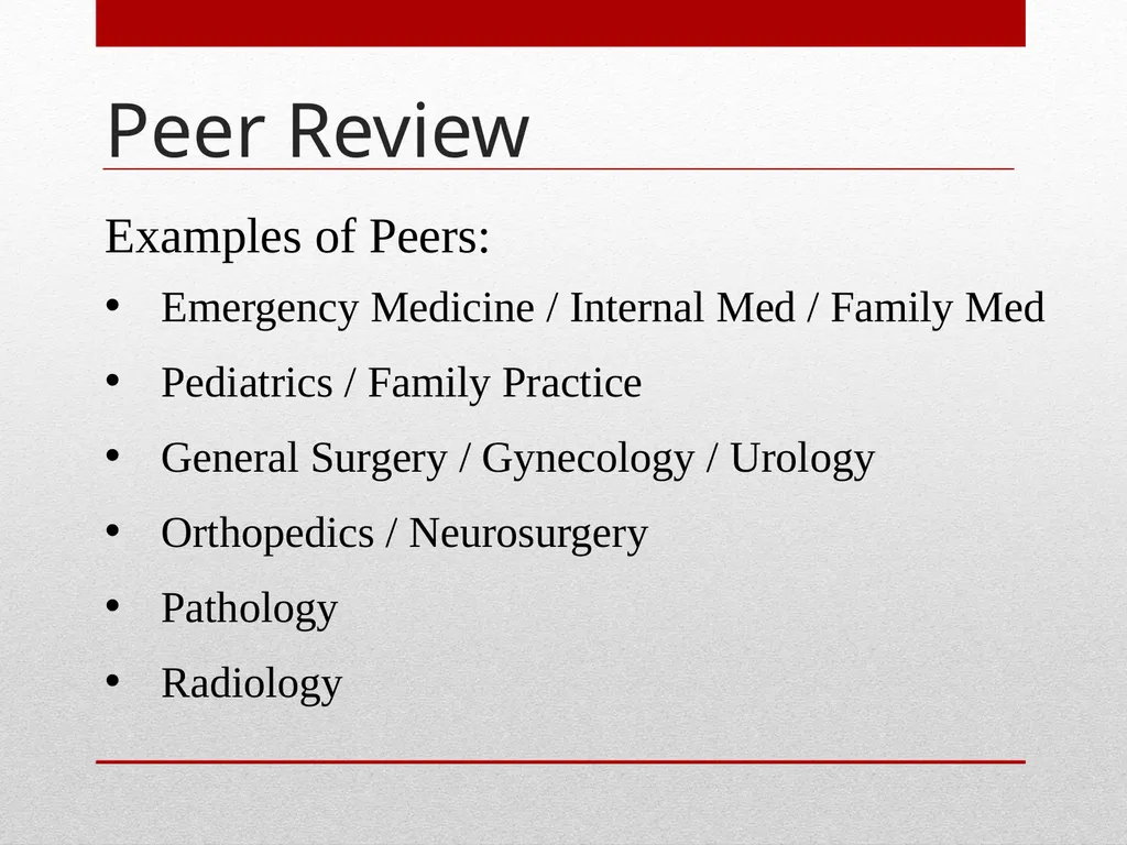 Professional Performance Evaluation FPPE & OPPE - slide 14 of 53