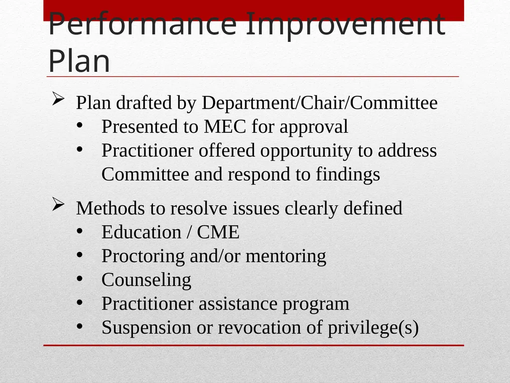 Professional Performance Evaluation FPPE & OPPE - slide 37 of 53
