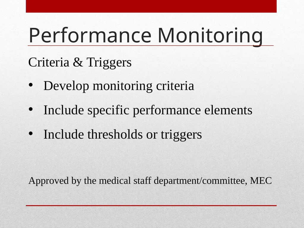 Professional Performance Evaluation FPPE & OPPE - slide 32 of 53