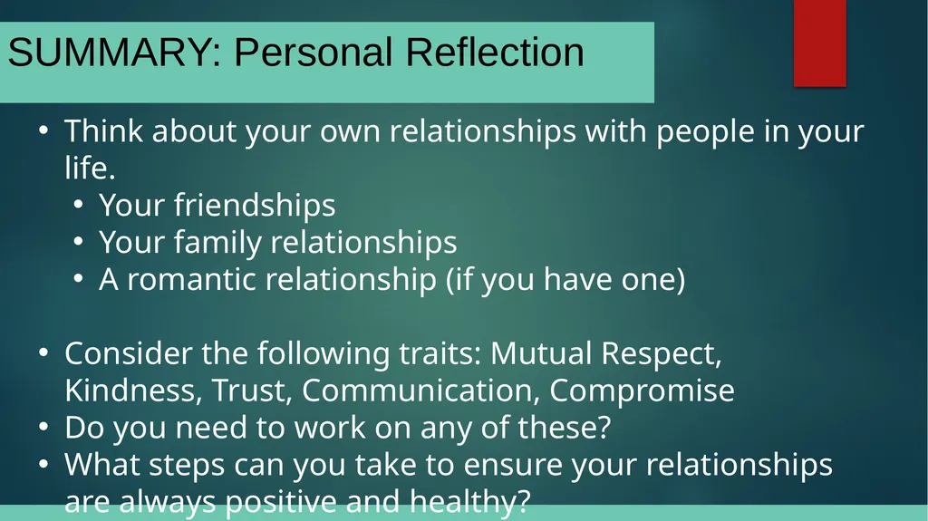Relationships What is a relationship, and what are - slide 14 of 14