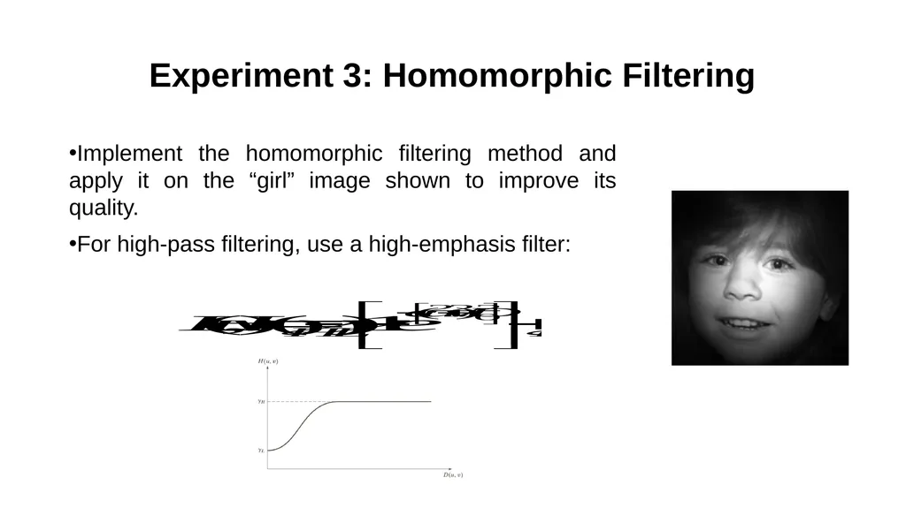 Experiment 1: Noise Removal The noisy “boy” image - slide 5 of 6