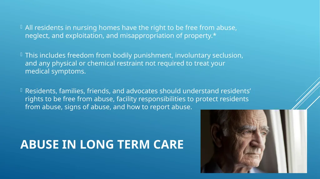 Abuse, neglect and prevention in skilled nursing - slide 5 of 25