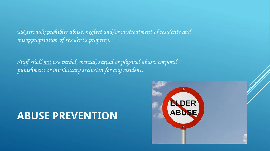 Abuse, neglect and prevention in skilled nursing - slide 3 of 25