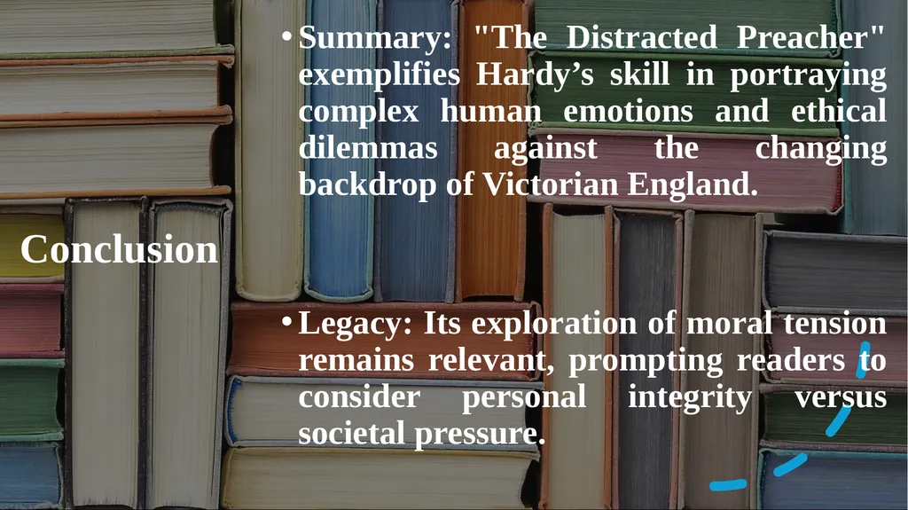 Thomas Hardy’s "The Distracted Preacher" Subtitle: - slide 9 of 10