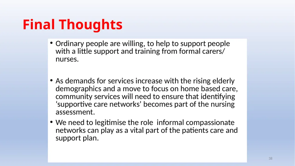 Delegation Your role The Changing Landscape of - slide 38 of 43