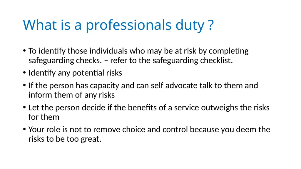 Delegation Your role The Changing Landscape of - slide 34 of 43
