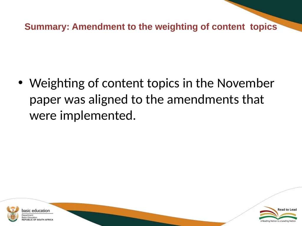2020 REVISED CURRICULUM AND ASSESSMENT PLANS - slide 14 of 27