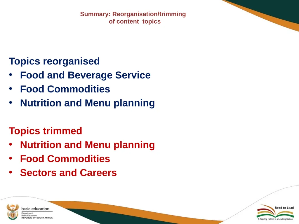2020 REVISED CURRICULUM AND ASSESSMENT PLANS - slide 13 of 27