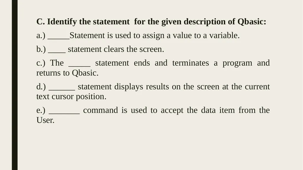 Class -7 Subject – computer Chapter - 1 Let Us - slide 20 of 25