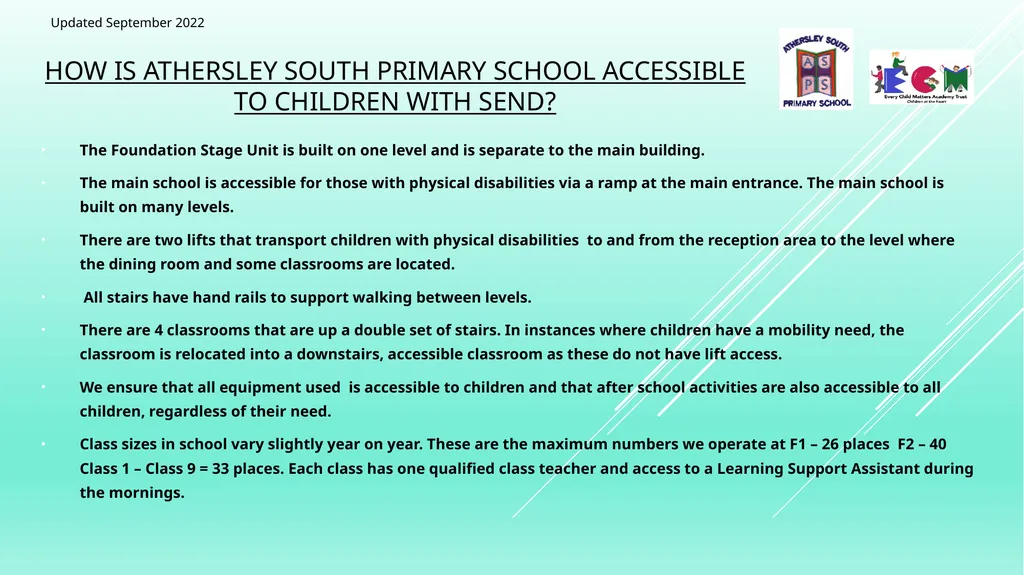 SEND at Athersley South Primary School Here you - slide 9 of 11