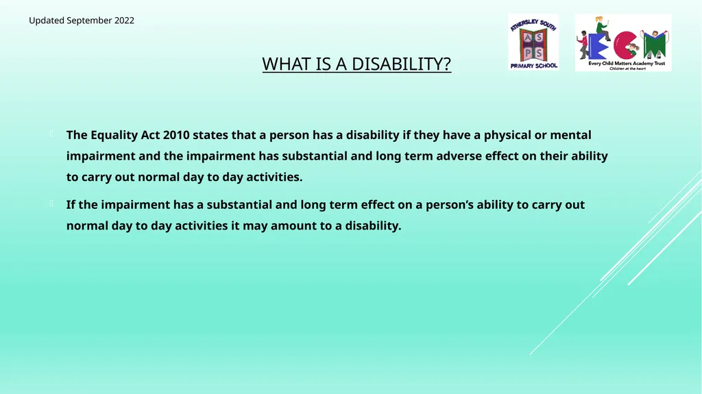 SEND at Athersley South Primary School Here you - slide 4 of 11
