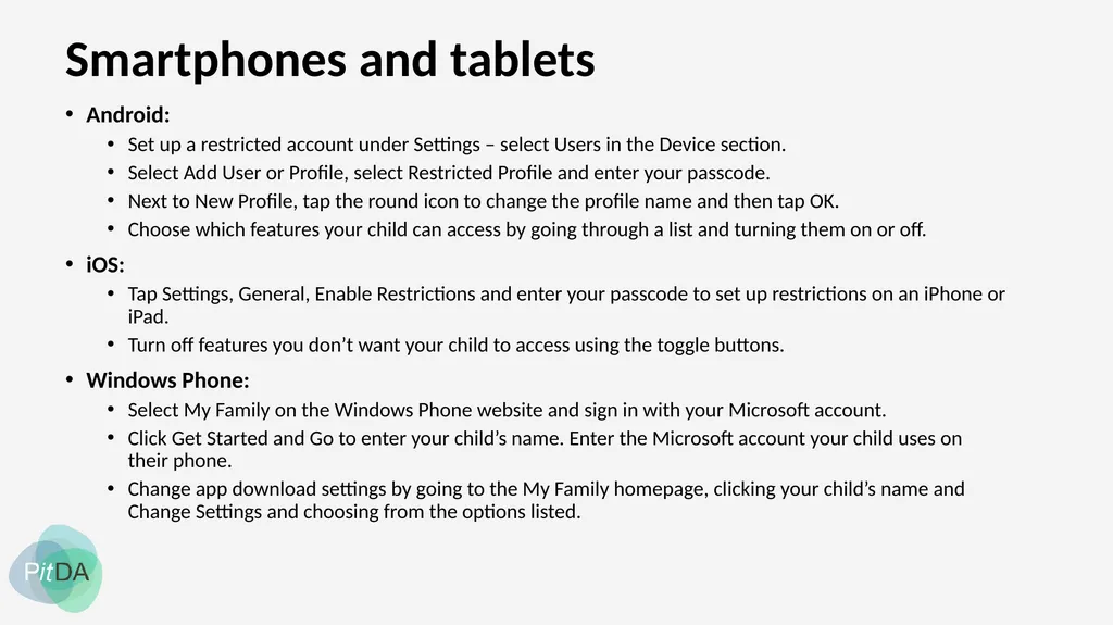 Parental controls 101 What are they? Tools to help - slide 9 of 12