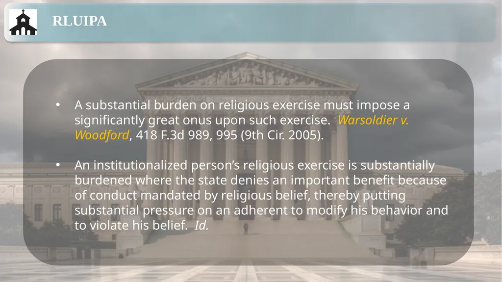 Substantive Law in Pretrial Detainee and Prisoner - slide 49 of 79