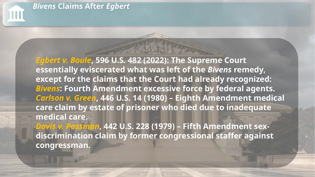 Substantive Law in Pretrial Detainee and Prisoner - slide 74 of 79