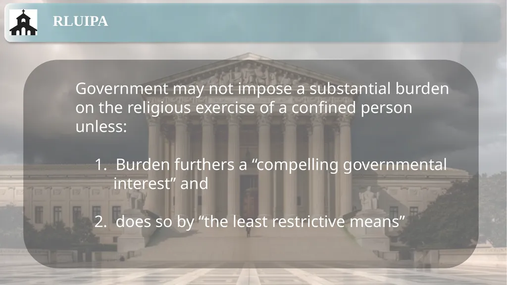 Substantive Law in Pretrial Detainee and Prisoner - slide 47 of 79